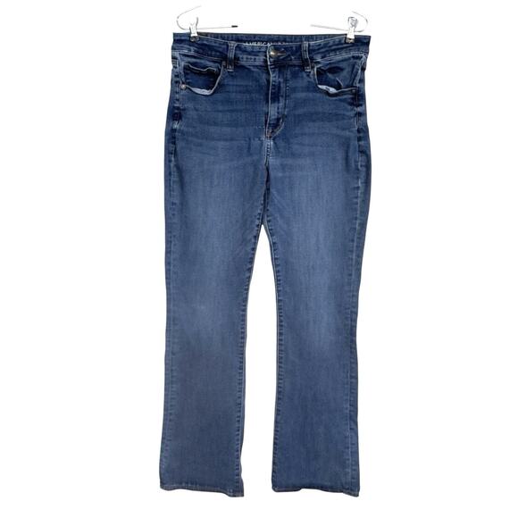 American Eagle Outfitters Blue Boot Cut Jeans - Picture 1 of 15